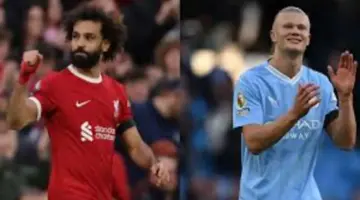 المنافسة تشتعل بين محمد صلاح وهالاند تعرف علي ترتيب هدافي الدوري الانجليزي 2023/2024