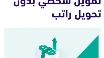 تمويل شخصي دون تحويل الراتب 300 ألف ريال وبالتقسيط على 5 سنوات