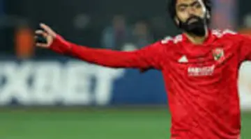 حسين الشحات لاعب الاهلي يتعرض لإصابة قوية بسبب مباراة سيمبا