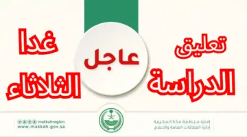 في هذه الأماكن .. تعليق الدراسة الحضورية في السعودية اليوم الثلاثاء 1445