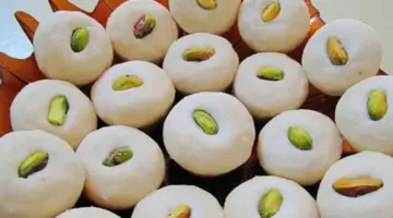 حلويات عيد الفطر .. طريقة عمل الغريبة المقادير بالكوب وبدون بيض
