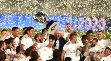 "للمرة 36" ريال مدريد بطل الدوري الاسباني ويتخطى كل التوقعات