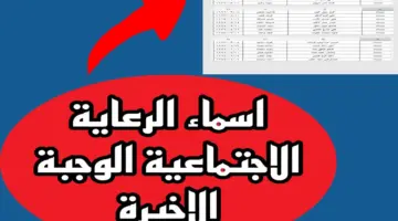 "وزارة العمل" تكشف عن رابط الاستعلام عن اسماء الرعاية الاجتماعية الوجبة الأخيرة في العراق 2024
