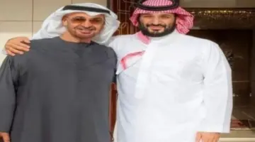 محمد بن زايد يلتقي محمد بن سلمان في قصر العزيزية بالسعودية