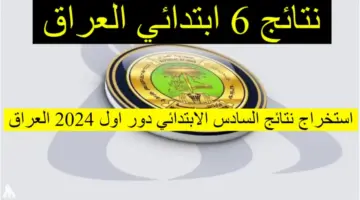 ما هي خطوات الاستعلام عن نتائج السادس الابتدائي 2024 في العراق؟ "الوزارة" توضح
