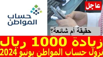 خلال ساعات.. 1000 ريال لمستفيدي حساب المواطن بمناسبة عيد الاضحى وأنباء عن زيادة الدعم الاضافي والبرنامج يحسم الجدل