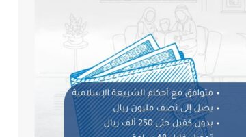 "48 ساعة فقط" إيداع فوري 250,000 ريال تمويل بدون كفيل وبفترة سداد ميسرة