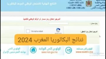 bac.men.gov.ma 2024.. لينك الاستعلام عن نتائج البكالوريا في المغرب موقع وزارة التربية الوطنية