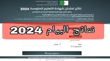 كم معدل النجاح في البيام 2024.. وما هي خطوات استخراج نتائج شهادة التعليم المتوسط؟ " التربية الوطنية" توضح