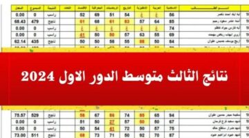 ظهرت هنا"الآن" ماهي آلية الحصول على نتائج الصف الثالث المتوسط 2024؟ الوزارة تُكشف الروابط الرسمية خطوة بخطوة 