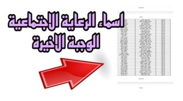 أسمك في الوجبة الأخيرة؟.. كشوفات أسماء المشمولين بالرعاية الأجتماعية الوجبة الأخيرة 2024 محافظات العراق بأكملها