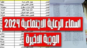 "كشوفات المشمولين".. PDF أسماء الرعاية الاجتماعية الوجبة الأخيرة منصة مظلتي