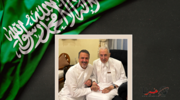 شهد ممازحة لطيفة.. أحدث ظهور للأمير خالد الفيصل رفقة ابنه بندر