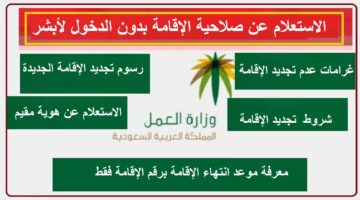 خطوة بخطوة.. الاستعلام عن تجديد الإقامة في السعودية 1445 وشروط التجديد عبر أبشر