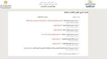 تنسيق الجامعات 2024 وقائمة بأسماء الجامعات الخاصة والأهلية المعتمدة فى مصر