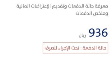ما معنى حالة الدفعة تحت الإجراء للصرف في حساب المواطن؟ " خدمة المستفيدين" توضح