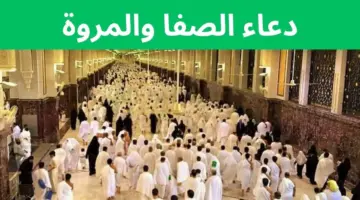 ردده مع حجاج بيت الله الحرام.. أفضل دعاء الصفا والمروة مستجاب يمحو الخطايا ويُكفر الذنوب