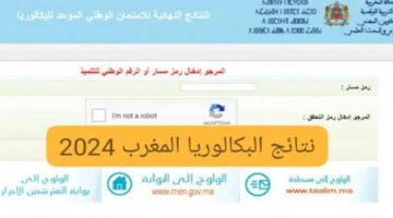 الآن.. رابط "bac.men.gov.ma Résultat" نتائج البكالوريا الدورة العادية 2024 المغرب بلرابط الرسمي لوزارة التربية الوطنية