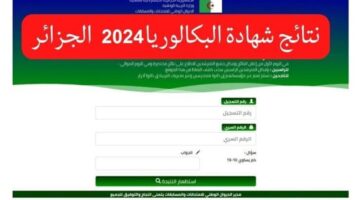 لينك فعال.. نتائج البكالوريا في الجزائر 2024 برابط Direct لوزارة التربية الوطنية education.gov.dz