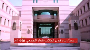 رسميًّا: بدء قبول الطلاب للعام الجامعي 1446هـ من الغد في الجامعات الحكومية والكليات التقنية في منطقة الرياض