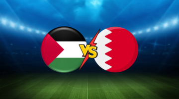 "3 قنوات مجانية" مباراة البحرين وفلسطين للشباب في بطولة غرب آسيا