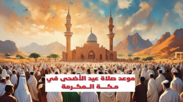بالدقيقة.. موعد صلاة عيد الاضحى 1445 توقيت الرياض ومكة المكرمة السعودية