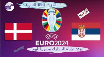 "قمة مرتقبة" موعد مباراة الدانمارك وصربيا اليوم الثلاثاء 25 يونيو 2024.. القنوات الناقلة للمباراة