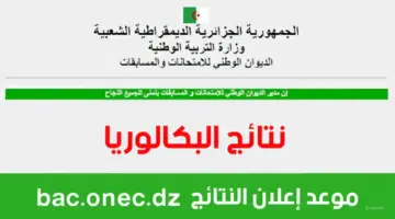 من هنا.. رابط نتائج البكالوريا في الجزائر 2024 من خلال موقع فضاء التلميذ وموقع الوزارة