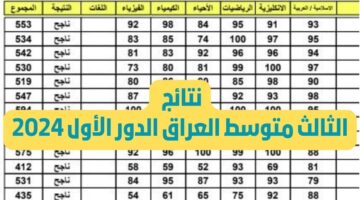 "خلال الساعات القادمة".. رابط نتائج الثالث متوسط 2024 محافظة الكرخ 3