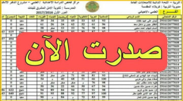 عاجل الآن.. "الثالث المتوسط" نتائج الثالث متوسط عموم محافظات العراق 2024 لينك فعال للوزارة epedu.gov.iq