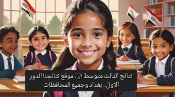 بالنسبة المئوية.. نتائج الثالث متوسط موقع نتائجنا 2024 الدور الاول بالرقم الامتحاني بغداد وجميع المحافظات