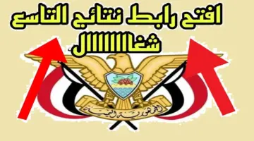 “برقم الجلوس ” رابط استخراج نتائج الصف التاسع 2024 في اليمن صنعاء