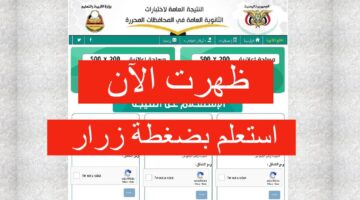 "جميع المحافظات" نتائج الصف التاسع اليمن 2024 برقم الجلوس yemenexam.com