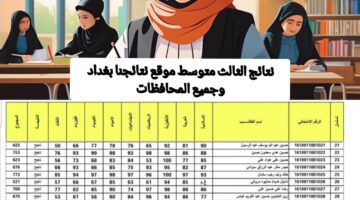 بغداد وجميع المحافظات.. نتائج الصف الثالث متوسط موقع نتائجنا 2024 بصيغة PDF وزارة التربية العراقية