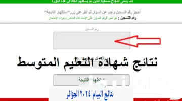 وزارة التربية الوطنية تعلن رابط الاستعلام عن نتائج شهادة التعليم المتوسط bem onec dz لعام 2024