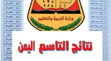 ظهرت رسميًا.. رابط الاستعلام عن نتيجة الصف التاسع اليمن 2024 بالاسم ورقم الجلوس