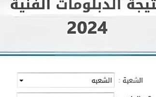 "ظهرت الآن".. رابط نتيجة الدبلومات الفنية 2024 لكل الأقسام وخطوات الحصول عليها