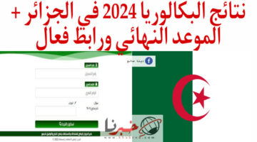 رابط نتائج البكالوريا 2024 في الجزائر حسب رقم الاكتتاب الديوان الوطني أعلن الموعد رسمياً