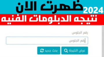 لينك اليوم السابع.. استعلم الآن عن نتيجة الدبلومات الفنية 2024