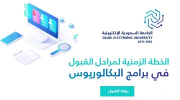 seu الجامعة السعودية الإلكترونية تعلن موعد التسجيل في برنامج البكالوريوس 1446