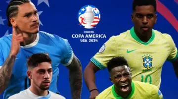 مجاناً.. مباراة البرازيل وأورغواي في الدور ربع النهائي من بطولة كوبا أمريكا 2024