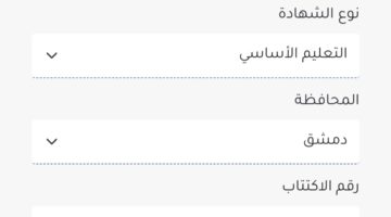 "استعلم الكترونيا" لينك نتائج الصف التاسع سوريا 2024 برقم الاكتتاب موقع وزارة التربية السورية