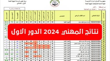 "عاجل"وزارة التربية العراقية تتيح رابط نتائج السادس المهني results.mlazemna 2024