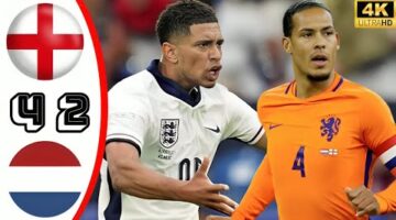 تــابع مباراة انجلترا وهولندا في نصف نهائي كاس اوروبا الشوط الاول خلال قنوات بين سبورت Netherlands vs England