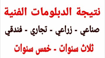 لينك fany.emis.gov.eg.. نتيجة ثانوي تجاري برقم الجلوس 2024 عبر بوابة التعليم الفني