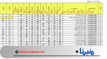 لينك سريع ومباشر.. الاستعلام عن نتائج السادس اعدادي عبر موقع نتائجنا 2024