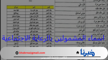"عبر مظلتي" خطوات الاستعلام عن اسماء المشمولين بالرعاية الاجتماعية الوجبة السابعة 2024.. استعلم عن اسمك