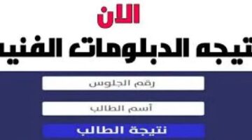 ‏طلعها الآن برقم الجلوس.. نتائج الدبلومات الفنية 2024 بوابة التعليم الفني جميع المحافظات‏