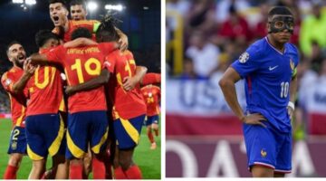"هنا" التشكيل المتوقع لمباراة إسبانيا ضد فرنسا بنصف نهائي يورو 2024 وتاريخ المواجهات بينهما 