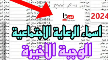 من هنا.. رابط الاستعلام عن أسماء الرعاية الاجتماعية الوجبة السابعة 2024 في العراق